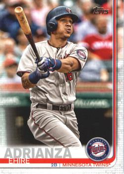 2019 Topps #608 Ehire Adrianza Front