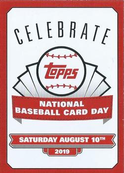 2019 Topps #NNO National Baseball Card Day Front