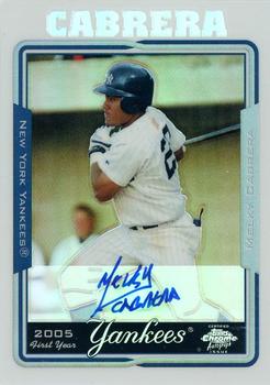 2005 Topps Chrome #233 Melky Cabrera Front