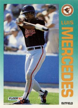 1992 Fleer #16 Luis Mercedes Front