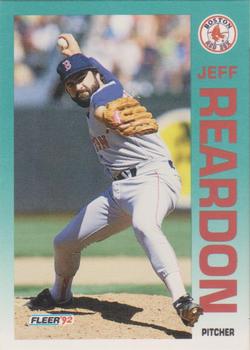 1992 Fleer #46 Jeff Reardon Front