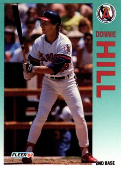 1992 Fleer #60 Donnie Hill Front