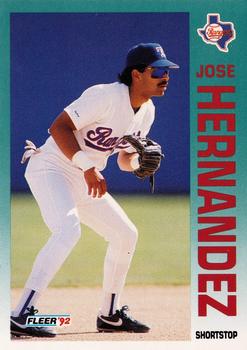 1992 Fleer #307 Jose Hernandez Front