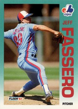 1992 Fleer #477 Jeff Fassero Front
