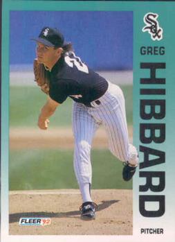 1992 Fleer #83 Greg Hibbard Front