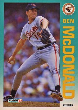 1992 Fleer #14 Ben McDonald Front