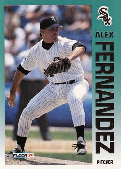 1992 Fleer #78 Alex Fernandez Front