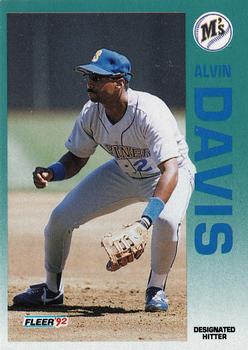 1992 Fleer #277 Alvin Davis Front