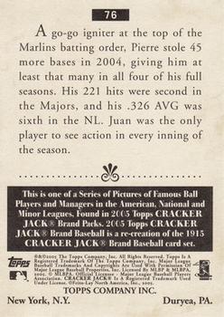 2005 Topps Cracker Jack #76 Juan Pierre Back