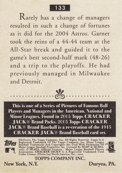 2005 Topps Cracker Jack #133 Phil Garner Back