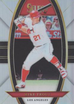 2018 Panini Chronicles - Select Prizm #18 Mike Trout Front