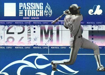 2005 Donruss Elite - Passing the Torch #PT-44 Andre Dawson / Miguel Cabrera Front