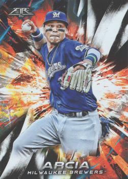 2018 Topps Fire #19 Orlando Arcia Front