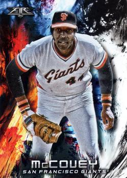 2018 Topps Fire #38 Willie McCovey Front