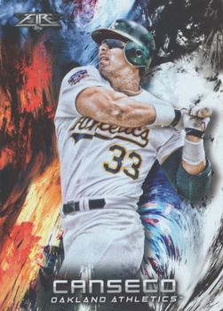 2018 Topps Fire #177 Jose Canseco Front