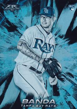 2018 Topps Fire - Blue Chip #36 Anthony Banda Front