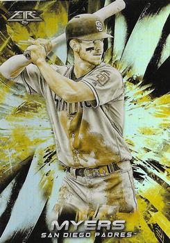 2018 Topps Fire - Gold Minted #154 Wil Myers Front