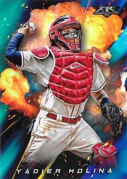 2018 Topps Fire - Cannons #C-4 Yadier Molina Front