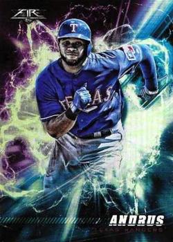2018 Topps Fire - Speed Demons #SD-3 Elvis Andrus Front