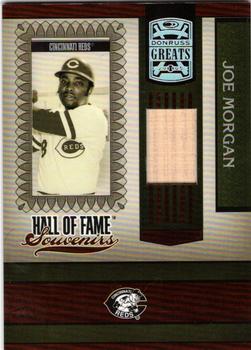 2005 Donruss Greats - Hall of Fame Souvenirs Material Bat #HOFS-19 Joe Morgan Front