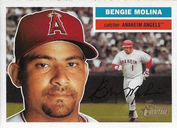 2005 Topps Heritage #91 Bengie Molina Front