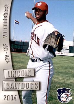 2004 Grandstand Lincoln Saltdogs #9 Wil Guidebeck Front