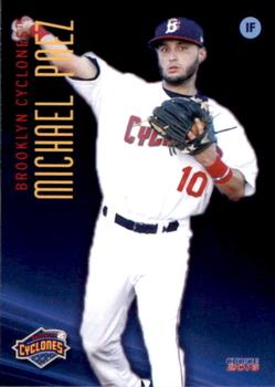 2016 Choice Brooklyn Cyclones #22 Michael Paez Front