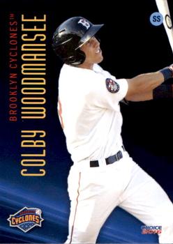 2016 Choice Brooklyn Cyclones #29 Colby Woodmansee Front