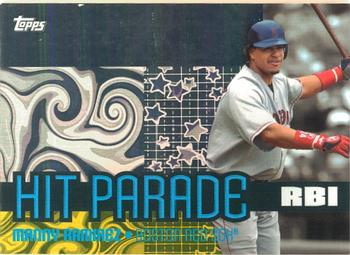 2005 Topps - Hit Parade #RBI10 Manny Ramirez Front