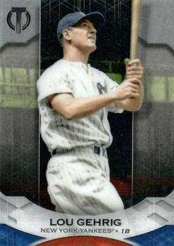 2019 Topps Tribute #5 Lou Gehrig Front