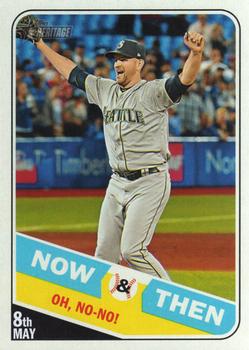 2018 Topps Heritage - Now & Then #NT-5 James Paxton Front