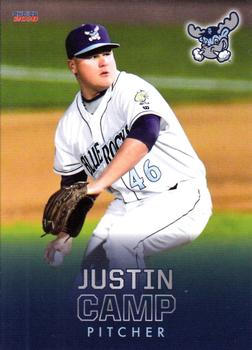2018 Choice Wilmington Blue Rocks #6 Justin Camp Front
