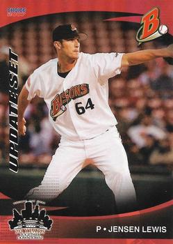 2007 Choice Buffalo Bisons Update #04 Jensen Lewis Front