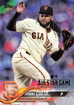 2018 Topps - All-Star Game #70 Johnny Cueto Front