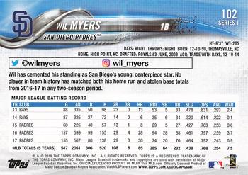 2018 Topps - All-Star Game #102 Wil Myers Back