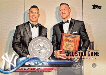 2018 Topps - All-Star Game #389 Giancarlo Stanton / Aaron Judge Front