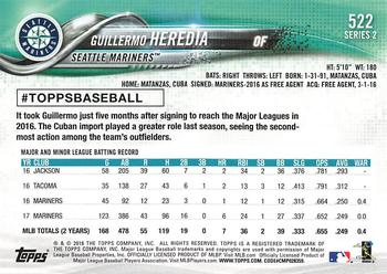 2018 Topps - All-Star Game #522 Guillermo Heredia Back