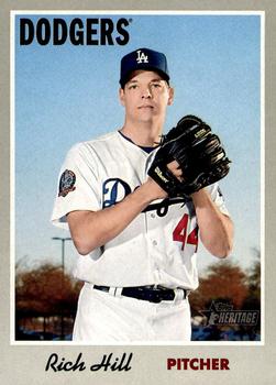2019 Topps Heritage #97 Rich Hill Front