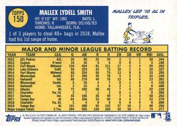 2019 Topps Heritage #150 Mallex Smith Back
