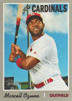 2019 Topps Heritage #220 Marcell Ozuna Front