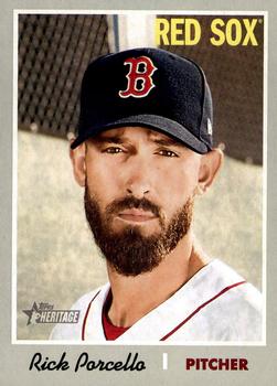 2019 Topps Heritage #279 Rick Porcello Front