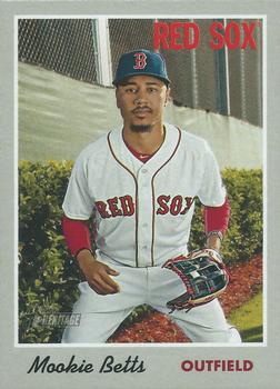 2019 Topps Heritage #78 Mookie Betts Front
