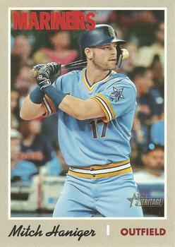 2019 Topps Heritage #477 Mitch Haniger Front