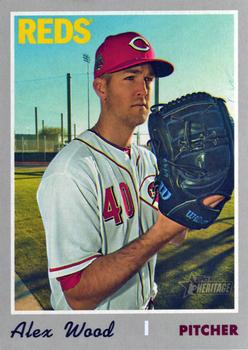 2019 Topps Heritage #567 Alex Wood Front