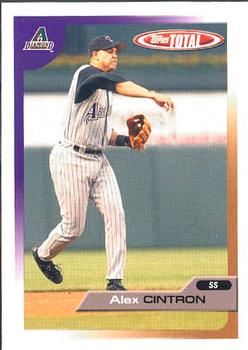 2005 Topps Total #12 Alex Cintron Front