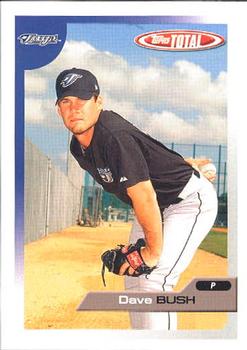 2005 Topps Total #51 Dave Bush Front