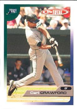 2005 Topps Total #80 Carl Crawford Front