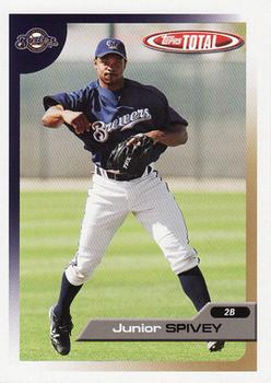2005 Topps Total #406 Junior Spivey Front