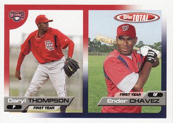 2005 Topps Total #722 Daryl Thompson / Ender Chavez Front