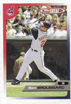 2005 Topps Total #393 Ben Broussard Front